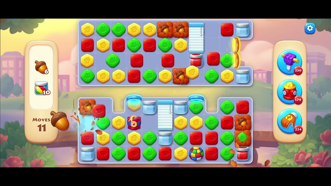 Puzzle Daddy] 🧩 Township Colorful Puzzle Level 4489 🏆 No