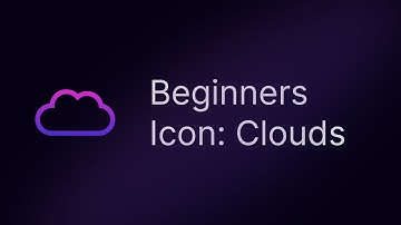 Figma Beginners Icons: Clouds