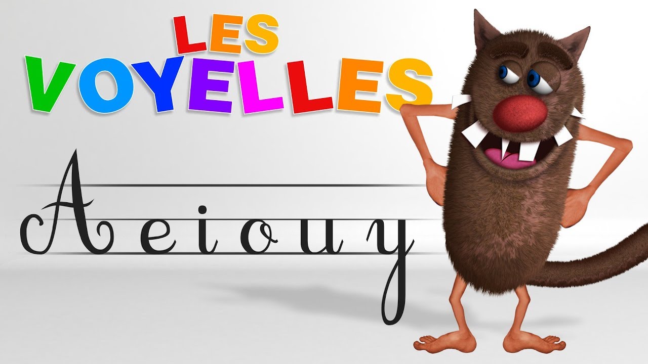 Foufou - Les Voyelles en images (Learn the Vowels for kids, children, Toddlers - Serie 03) 4K