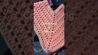 WIP crocheting a spring Poncho!!! #crochet #bilateralstimulation #handmade #handmade