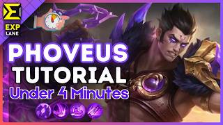 4-Minute Phoveus Tutorial in the EXP Lane || (MLBB S41) 2026