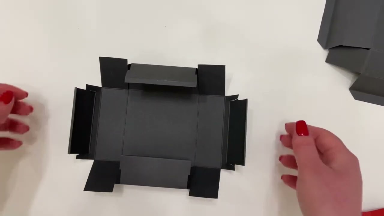 Сборка коробки на 4,9 и 16 конфет