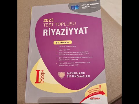 Yeni toplu 2023.Riyaziyyat.Ededin hissesinin ve hissesine gore ededin tapilmasi(1-53).#onluqkesrler