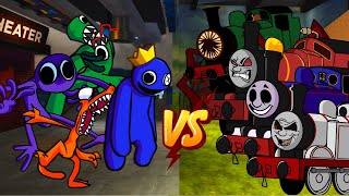 Friday Night Funkin' - Rainbow Friends vs Thomas & Friends 2 (Friends To Your End)