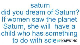 dream interpretation