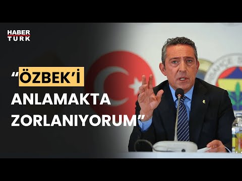 Fenerbahçe Başkanı Ali Koç'tan Mehmet Büyükekşi ve Dursun Özbek'e sert tepki!