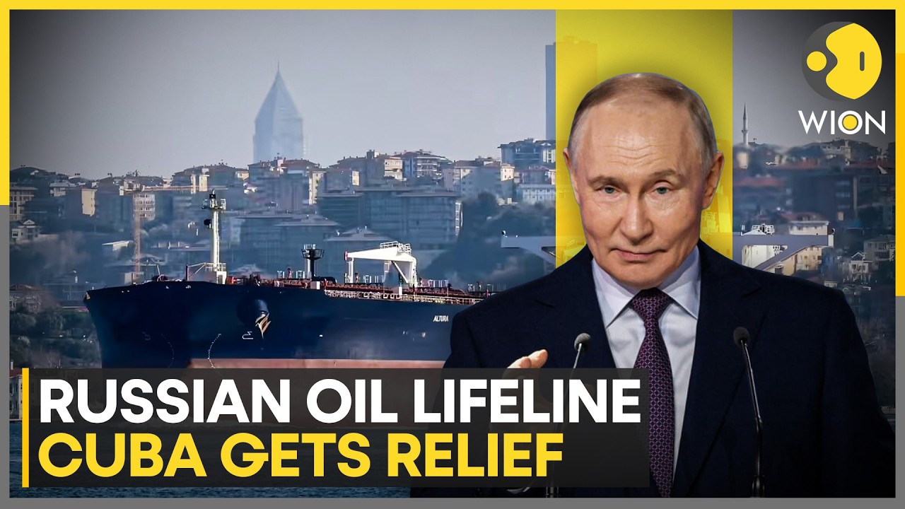 Cuba Crisis: Russian Oil Tanker Reaches Cuba, Lifeline Amid US Fuel Restrictions | WION