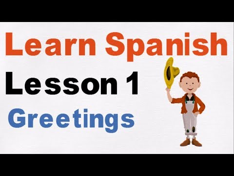Learn Spanish Lesson