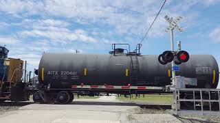 *New E-Bell* CSX 6539 Leads LHF on Local South | St. Peter Rd. Railroad Crossing, Alvada, OH