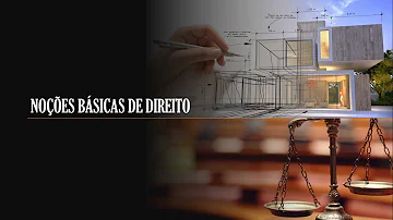 O que significa noções de direito?