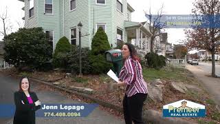34 W CHESTNUT ST, BROCKTON   Spacious 4 Bed 2 5 Bath Colonial w Hardwoods