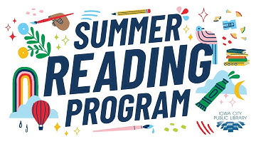 📚 SUMMER READING PROGRAM AT IOWA CITY PUBLIC LIBRARY 📚 | Color Your World!