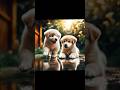 AI Generated Puppies #AI #AIvideo #mickeymouse #shorts #short #puppies
