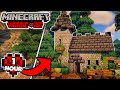 I Built A WOODLAND STARTER HOUSE in Minecraft Hardcore - 1 HOUR CHALLENGE
