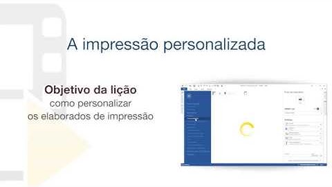 Vídeo Tutorial de PriMus - Impressão personalizada - ACCA software