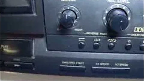 Technics RS-TR232 HX Pro Double Cassette Tape Deck