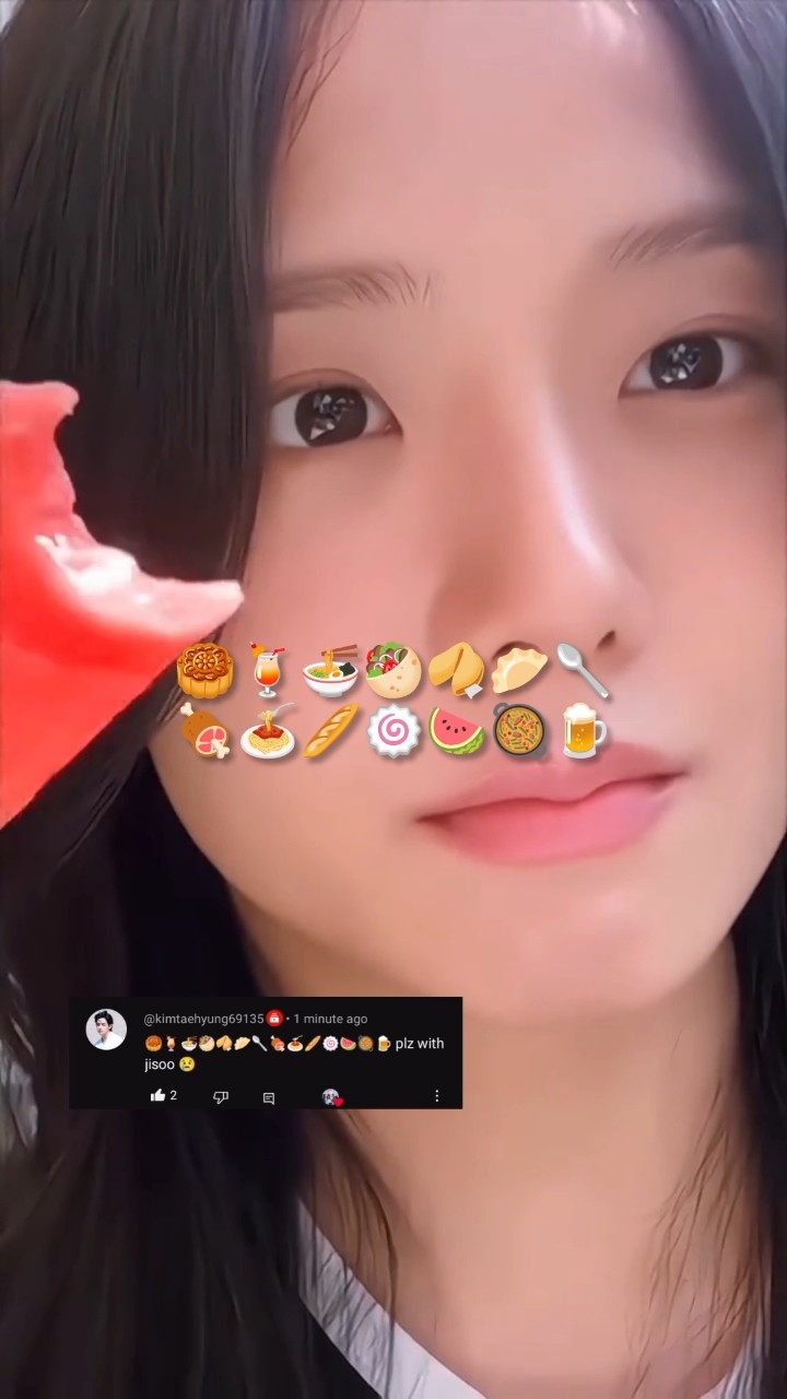 ASMR MUKBANG WITH JISOO ?? #jisoo #lisa #rosé #jennie #blackpink #shorts