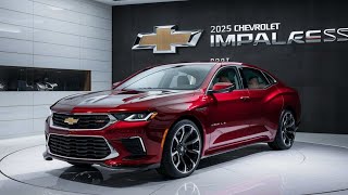 All the new 2025 Chevrolet Impala SS: officially reveled first look!