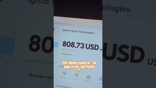 POV: Money comes in… no bank stress, just PayPal 😌 #shorts  #paypaluganda