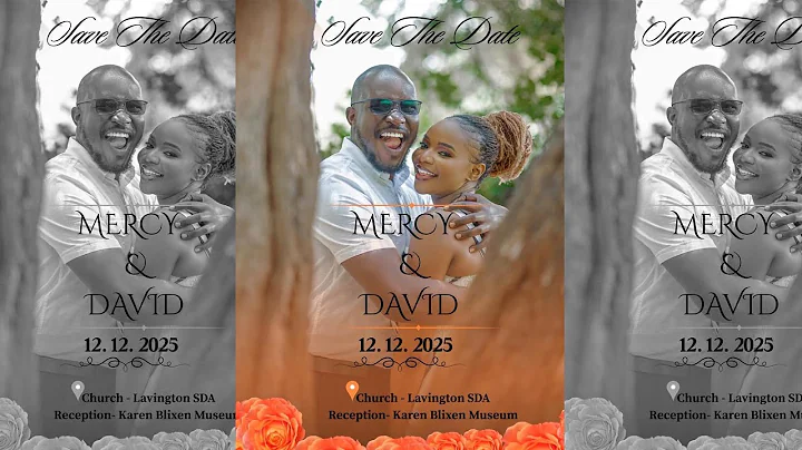 MERCY WEDS DAVID