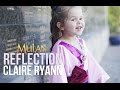 Reflection (Mulan) - Claire Ryann at 3 Years Old