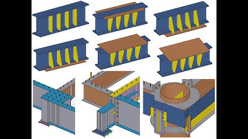 Tekla Open API training - Base connection - Part 1:  Multiple Stiffeners  - Improvements