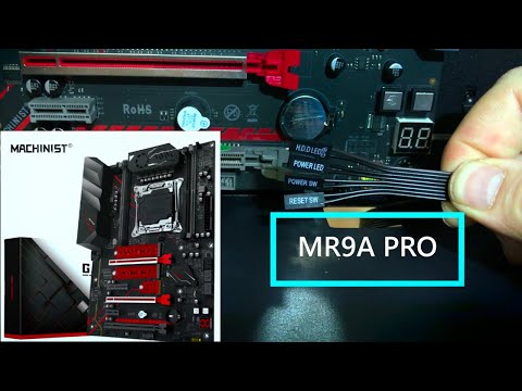 Как Подключить Кнопку Питания | MACHINIST MR9A PRO
