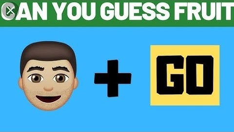 Quiz challenge part 5:Guess the Fruit by emoji.