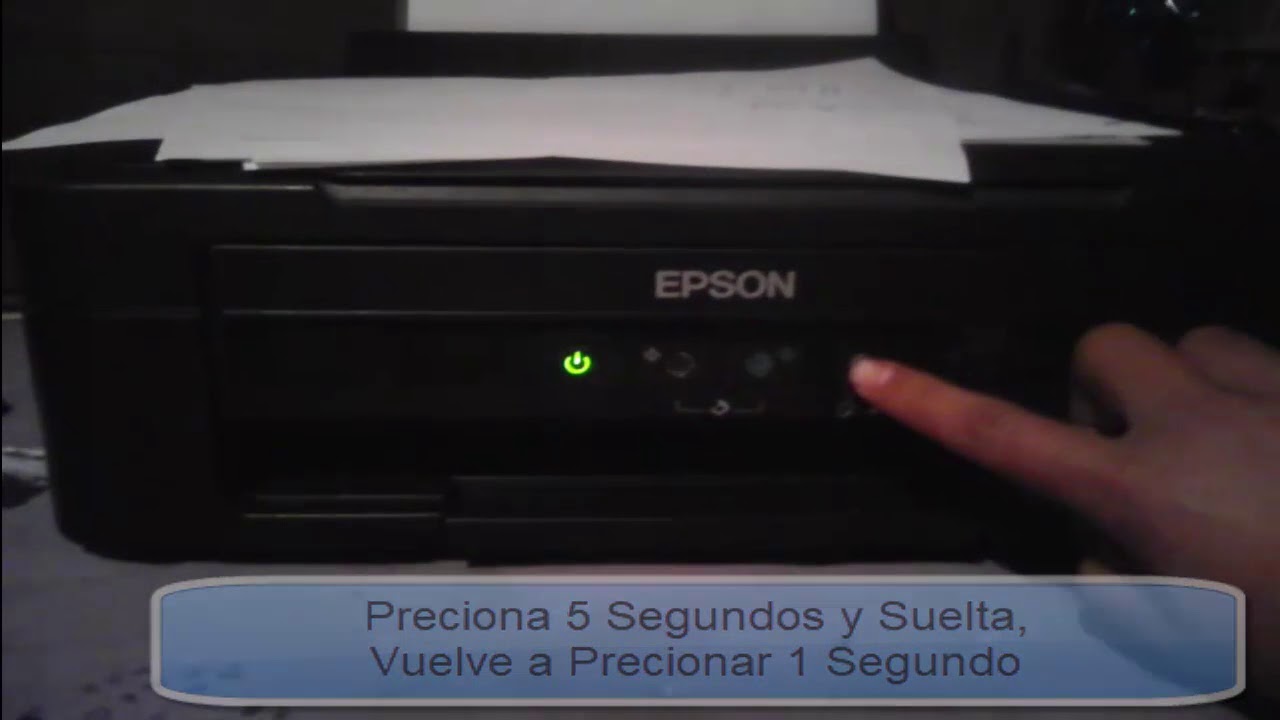 Reiniciar Niveles de Tinta en Epson L210 L100 L110 L300 L350 L355 L375