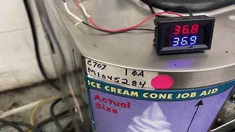 Taylor C707 M1045284 Single Phase Air Soft Serve Frozen Yogurt Machine(www.slicesconcession.com)