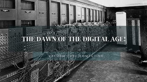 Vacuum Tube Computing: The Dawn of the Digital Age. @ParallaxScience #computer #vacuum #tube