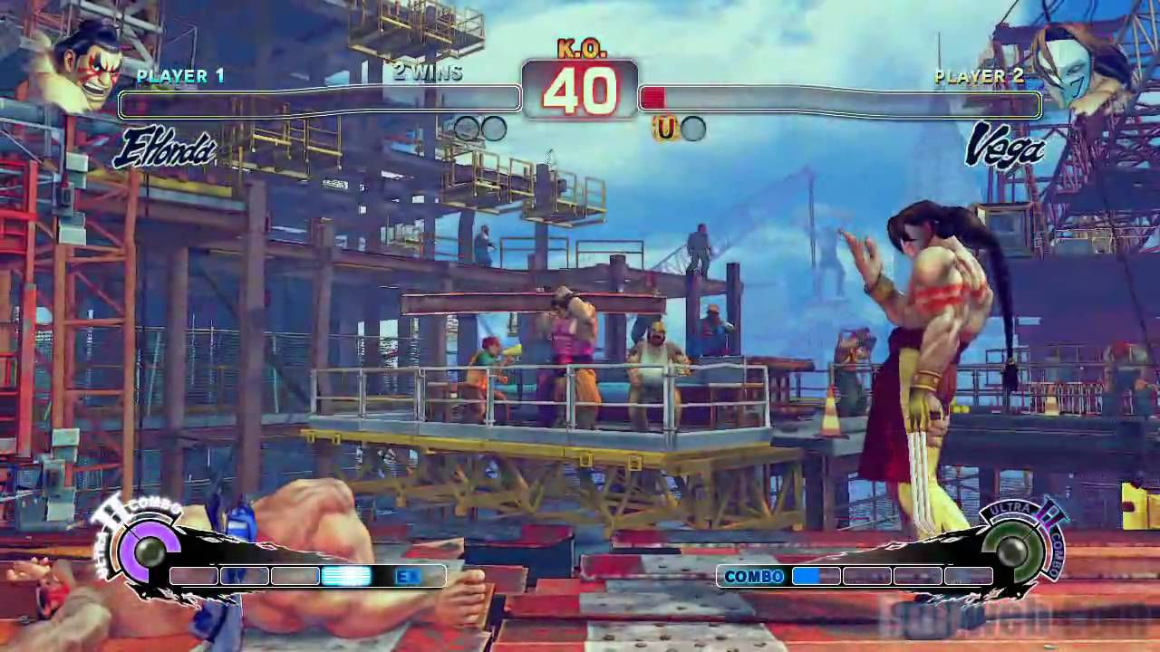 This is Vegas  sorry, Vega! New Street Fighter IV shots of