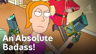 Summer Kicking For Five Minutes Straight Rick And Morty