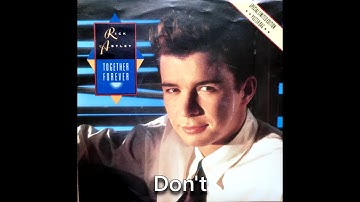 Together Forever but every other 2 beats are missing