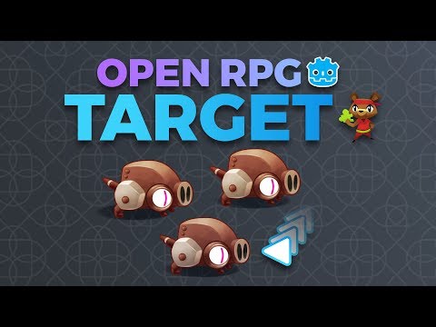 Party and enemy selection: Godot open RPG tutorial