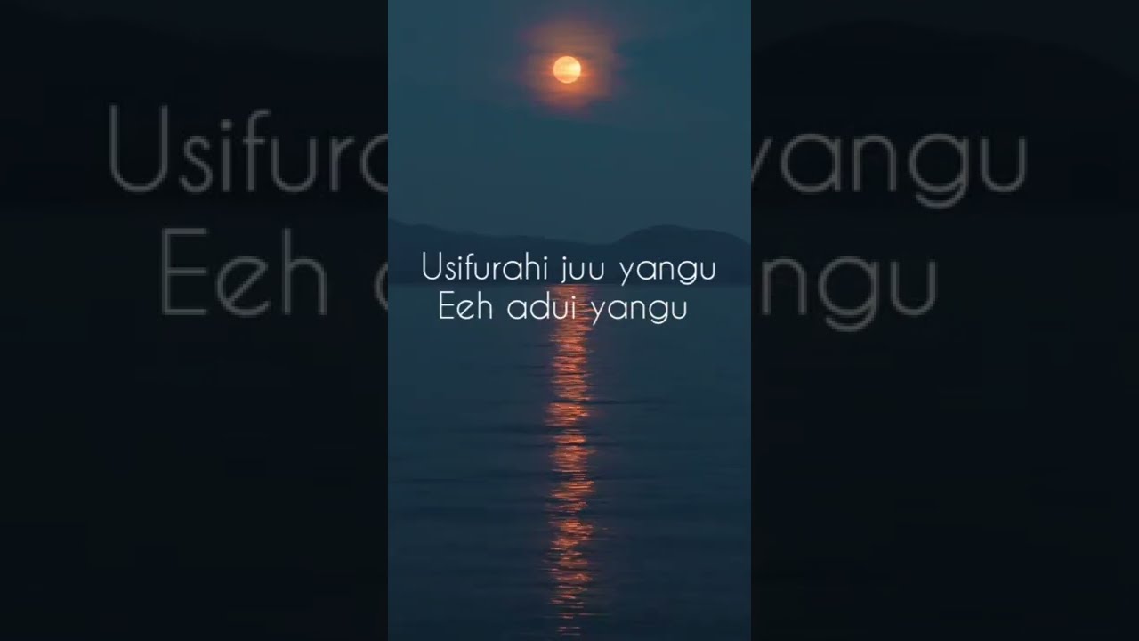 USIFURAHI JUU YANGU BY UPENDO NKONE OFFICIAL LYRIC VIDEO