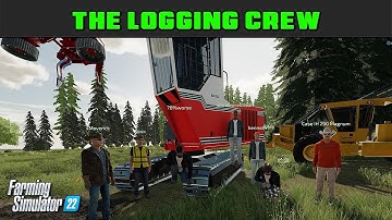 Great Production Loading Longs - Logging Crew 130 - Farming Simulator 2022 - FDR Logging