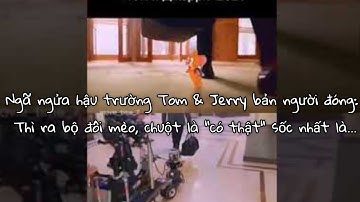 Ngã ngửa hậu trường Tom & Jerry bản người đóng: Thì ra bộ đôi mèo, chuột là "có thật" sốc nhất là...