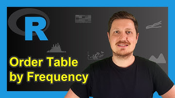 Sort Table in R (Examples) | Increasing & Decreasing Order | Base R & dplyr Package | order Function