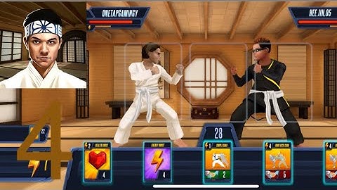 Cobra Kai: Card Fighter - Gameplay Walkthrough Part 1 - Tutorial (iOS, Android)