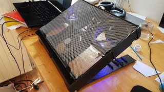 DIY Laptop cooler stand build screenshot 4