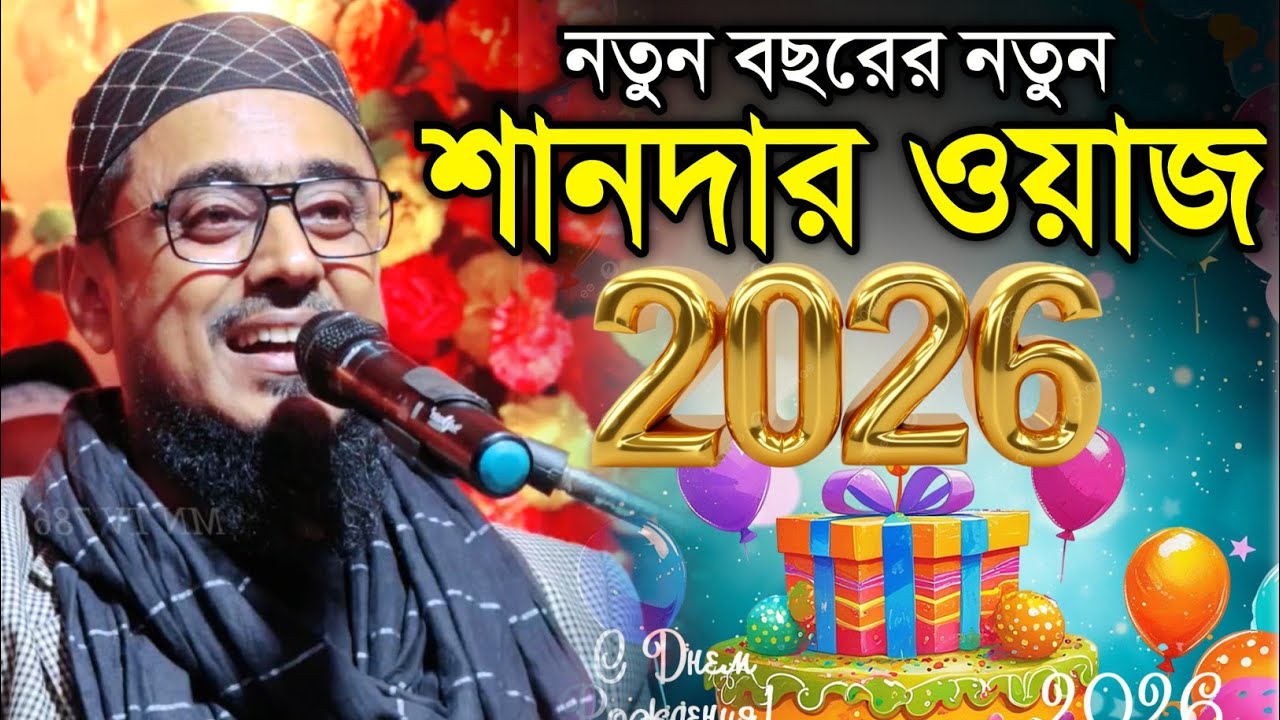 নতুন বছরের নতুন ওয়াজ। নিউ ইয়ার শানদার ওয়াজ। Pirzada Mohibullah Husseini waz 