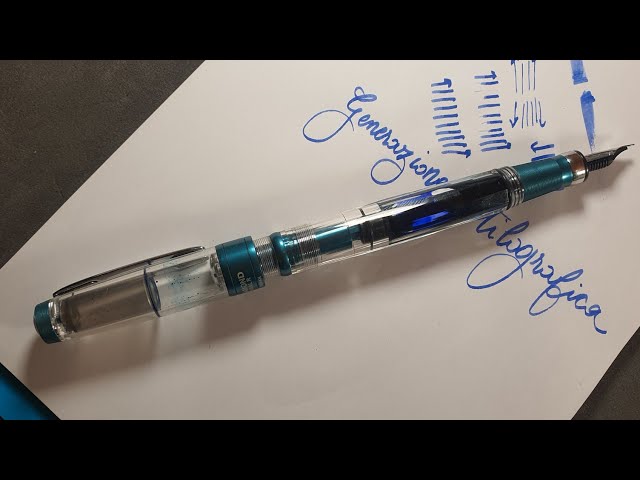  TWSBI Diamond 580 Fountain Pen nib Stub 1.1 : Office Products