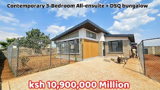 Modern 3-Bedroom Bungalow for Sale in Ruiru Mugutha | All En-suite + DSQ