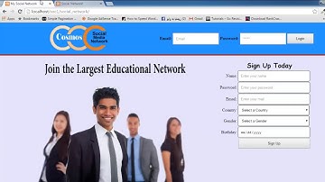 05 Social Network with PHP in Urdu Hindi part 5 header