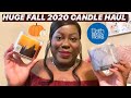 Bath & Body Works HUGE FALL 2020 CANDLE HAUL🍂🍂