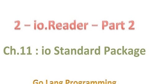 #golang #striversity 10.06 - Go io Reader - Part 2