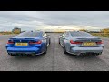 Drag Race BMW M3 RWD vs M3 xDrive G80 | 4k