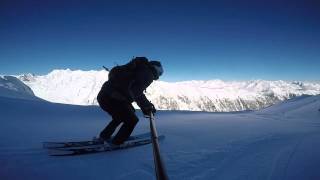 2015-02-28 - Ischgl - Slaloming in fresh groom in the morning (2)