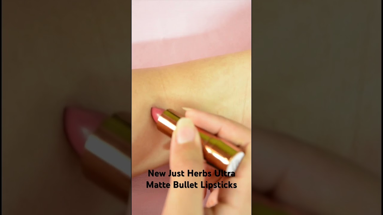 Just Herbs Ultra Matte Bullet Lipsticks 